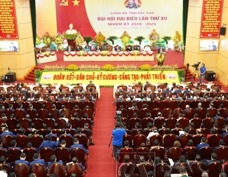Đại hội Đảng bộ tỉnh Bắc Kạn lần thứ XII: Bầu 47 Ủy viên BCH nhiệm kỳ 2020 - 2025