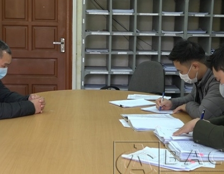 Cơ quan an ninh điều tra lấy lời khai đối tượng Phạm Văn Hơn