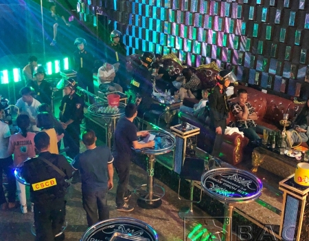  Lực lượng cảnh sát đột kích tụ điểm sử dụng phòng hát để bay lắc tại thành phố Bắc Kạn năm 2019