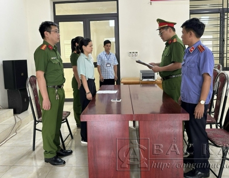 Cơ quan Cảnh sát điều tra thi hành lệnh bắt Chu Thị Thuyên 