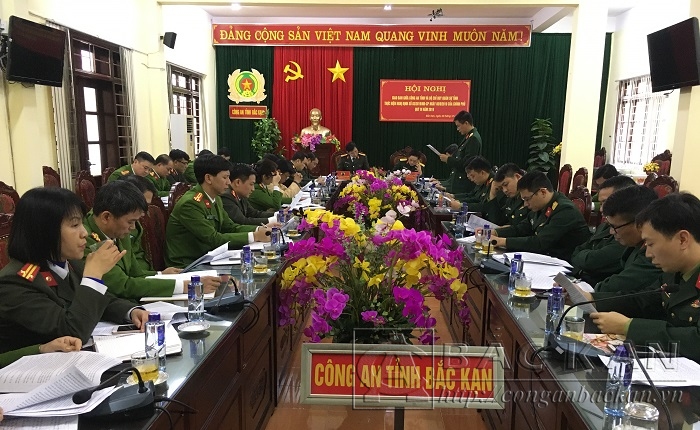 Hội nghị giao ban giữa Công an tỉnh và Bộ Chỉ huy quân sự tỉnh