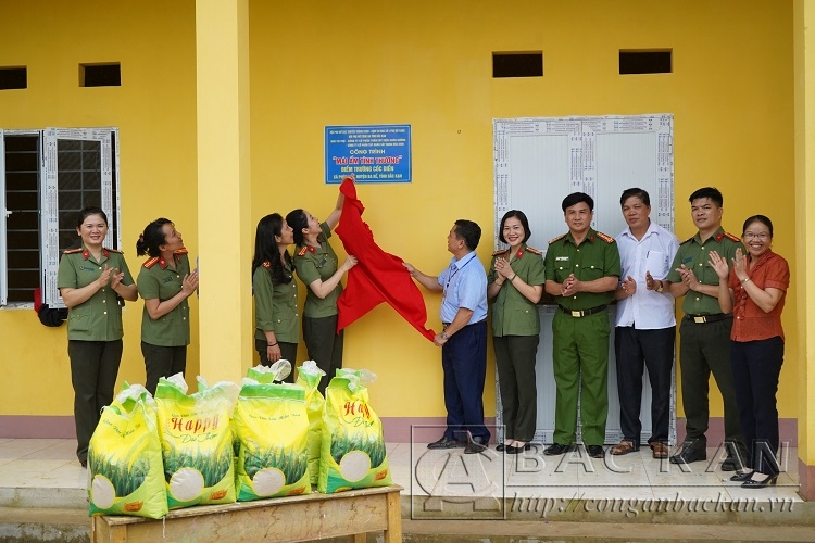 Khánh thành điểm trường Cốc Diển, xã Phúc Lộc, huyện Ba Bể tháng 9/2020