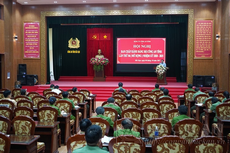 Đồng chí Nguyễn Đăng Bình, Phó Bí thư tỉnh ủy, Chủ tịch UBND tỉnh phát biểu chỉ đạo hội nghị