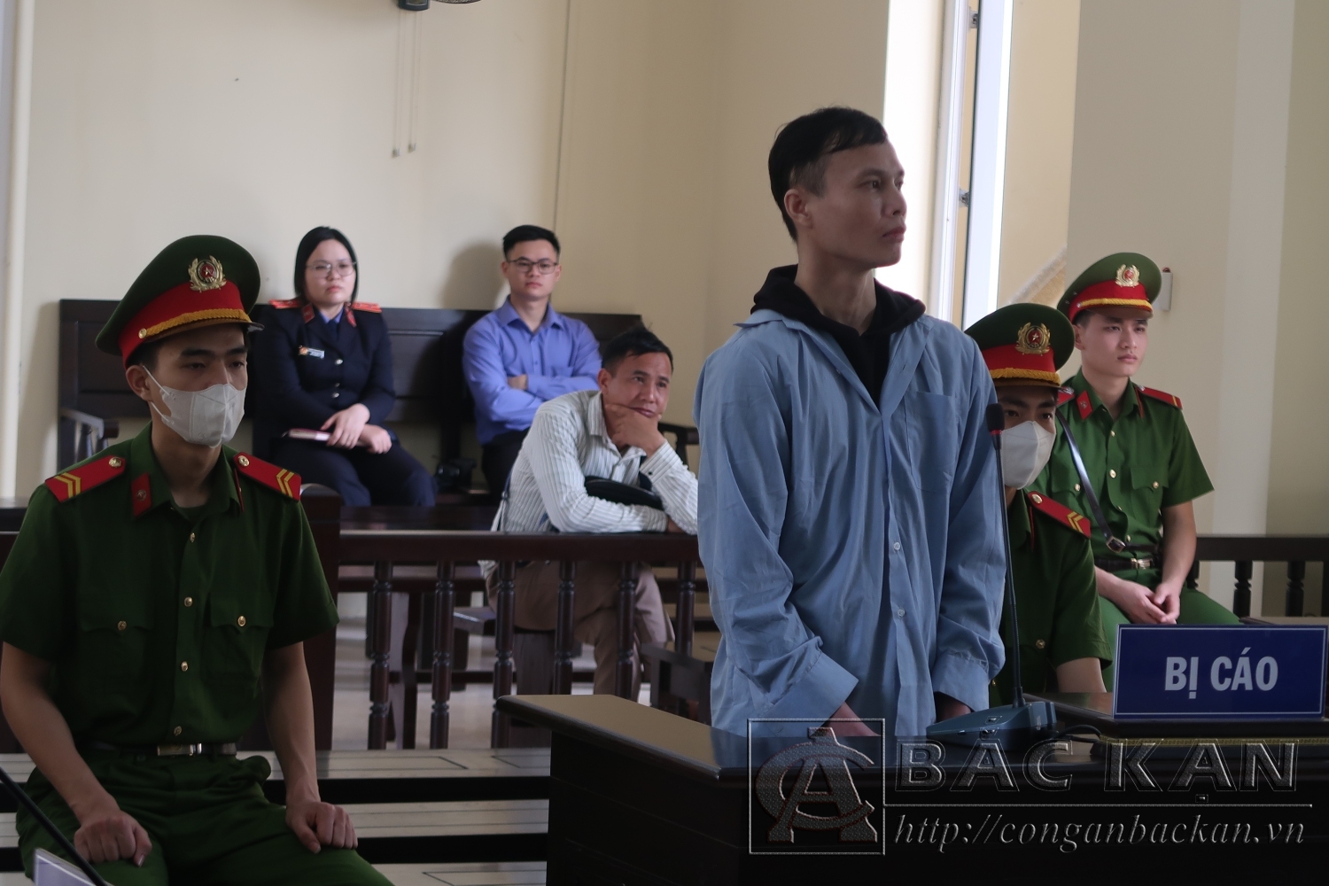 Triệu Văn Thành tại phiên tòa