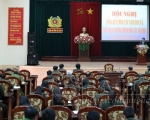 Đ/c Hoàng Duy Chinh - Phó Bí thư Tỉnh ủy phát biểu chỉ đạo Hội nghị