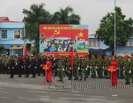 Hội thi có sự tham gia của hơn 400 CBCS đến từ công an các đơn vị, địa phương