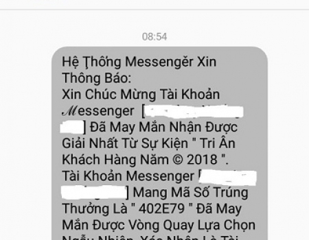 Đã có không ít người mất tiền vì facebook của mình nhận được những tin nhắn như thế này