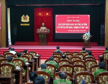 Đồng chí Nguyễn Đăng Bình, Phó Bí thư tỉnh ủy, Chủ tịch UBND tỉnh phát biểu chỉ đạo hội nghị