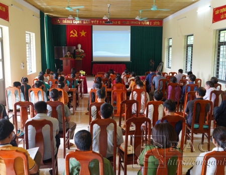 Tuyên truyền, phổ biến giáo dục pháp luật về công tác tái hoà nhập cộng đồng tại xã Cẩm Giàng huyện Bạch Thông