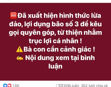  Các trang cá nhân tài khoản Facebook các đối tượng sử dụng để lừa đảo