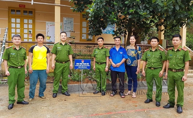 Các hoạt động tình nguyện hướng về cơ sở của chi đoàn phòng Cảnh sát môi trường