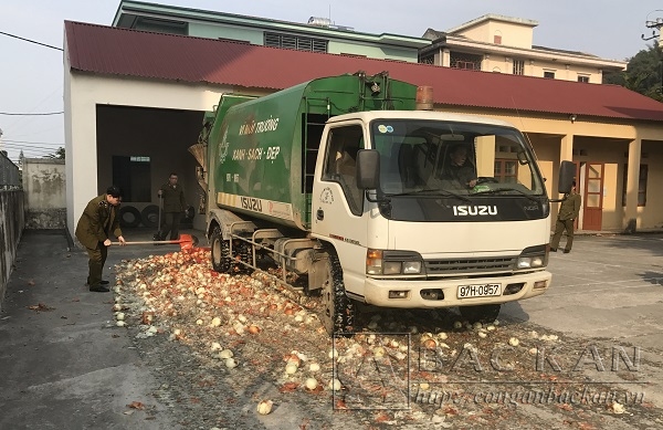 Tiêu hủy hàng nhập lậu