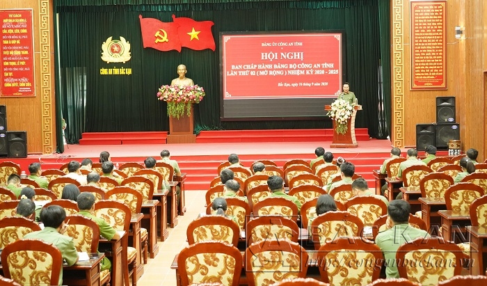 Hội nghị Ban chấp hành Đảng bộ Công an tỉnh lần thứ 2, nhiệm kỳ 2020 – 2025.