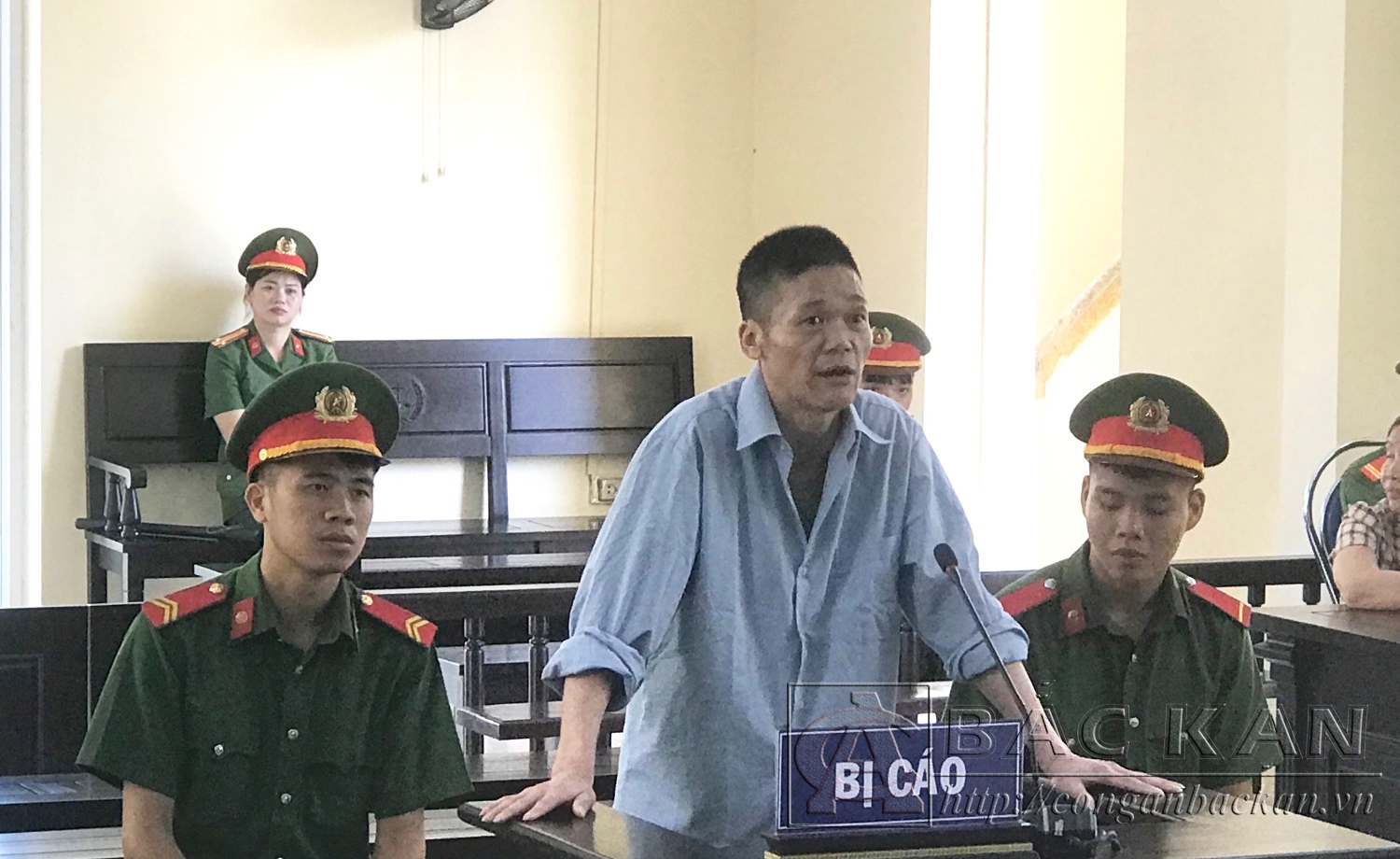  Bị cáo Tạ Văn Thường bị Tòa án nhân dân tỉnh Bắc Kạn xử phạt 10 năm tù về hành vi “Giết người”.
