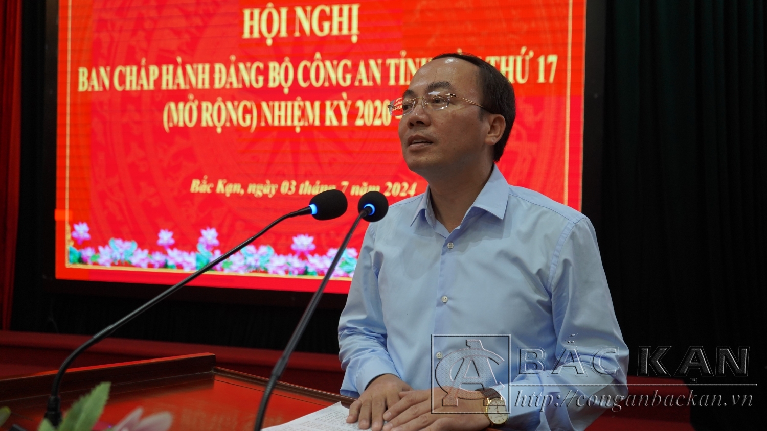 Đồng chí Nguyễn Đăng Bình, Phó Bí thư Tỉnh ủy, Chủ tịch UBND tỉnh phát biểu chỉ đạo