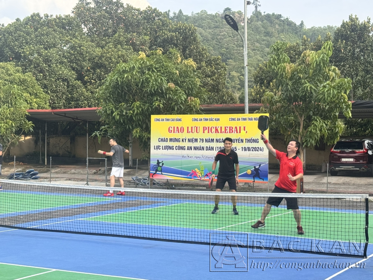 Giao lưu thể thao môn PICKLEBALL