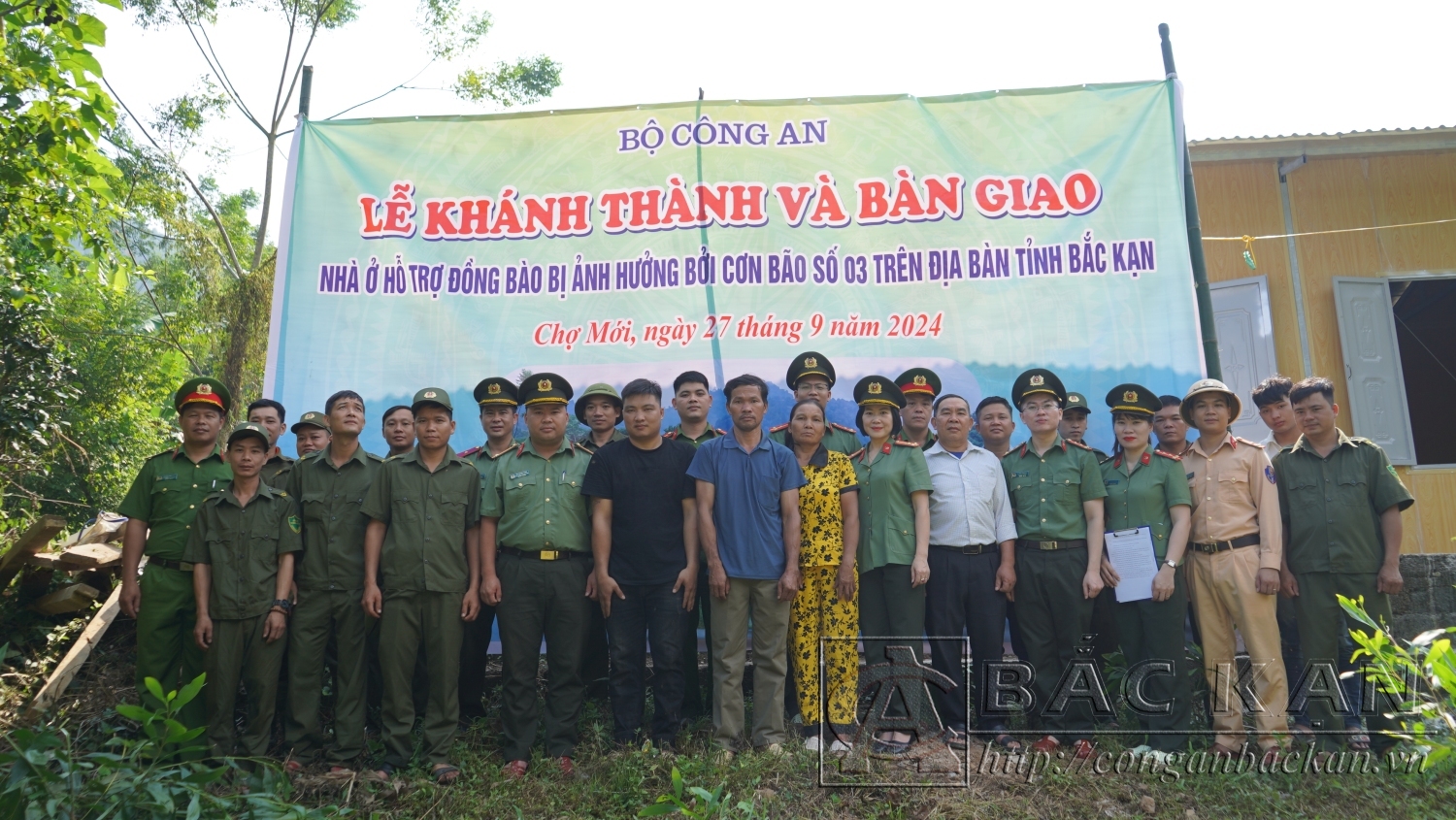 Căn nhà đầu tiên tại huyện Chợ Mới hoàn thành và bàn giao đưa vào sử dụng