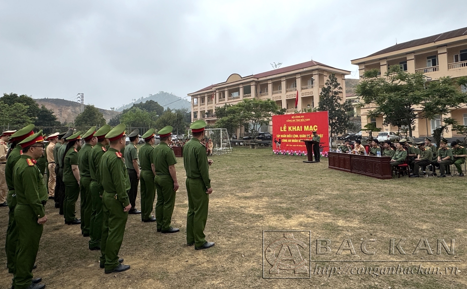 Lễ khai mạc được tổ chức trang trọng